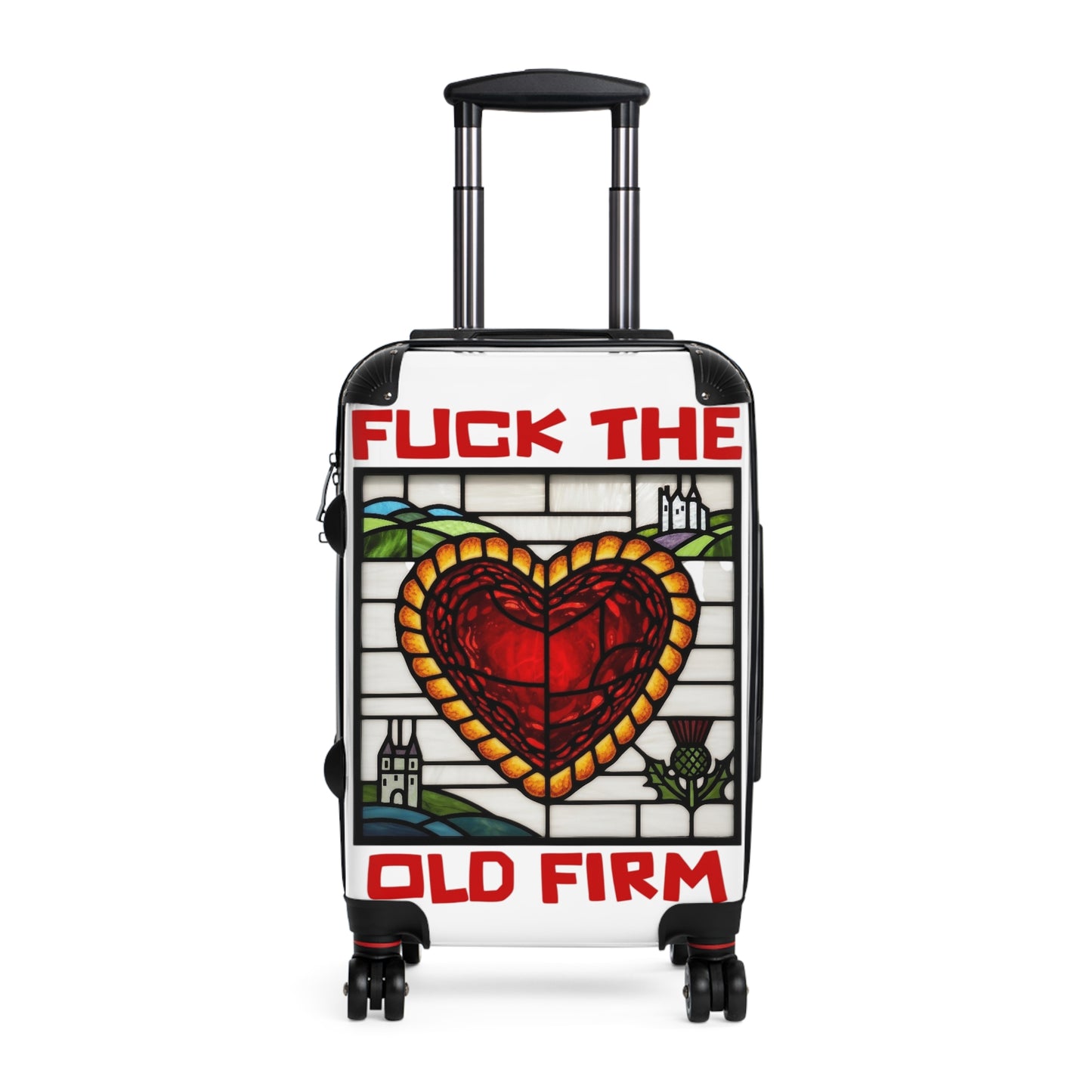 'Fuck The Old Firm' — JAMBOS ON TOUR — Suitcase