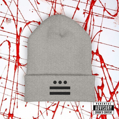 Crook'D Cuffed Beanie (Embroidered)