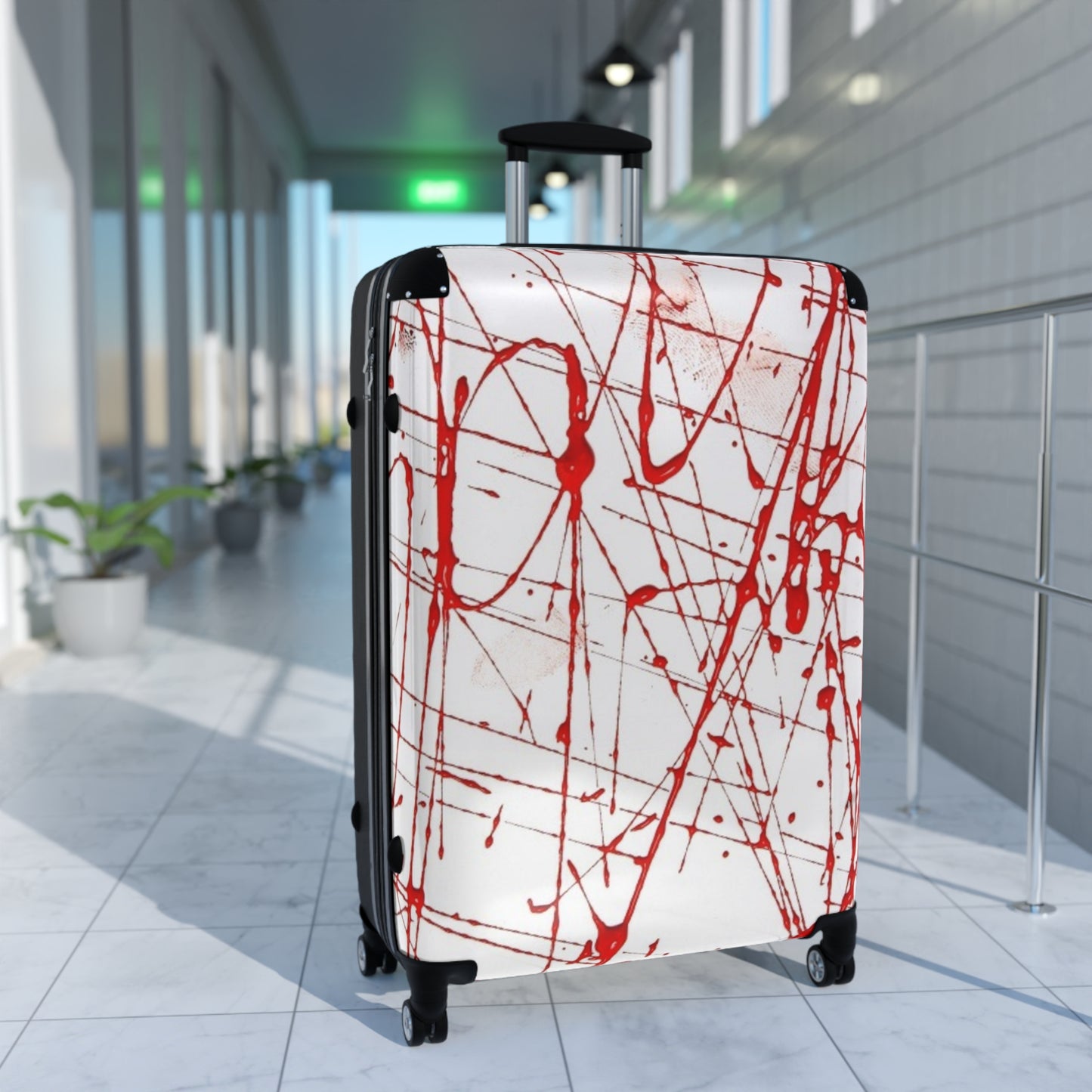 CROOK'D Paint Spill Suitcase