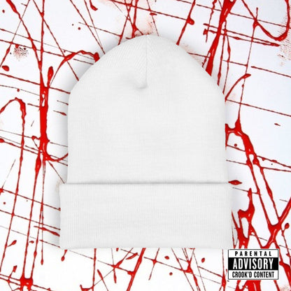 Crook'D Cuffed Beanie (Embroidered)