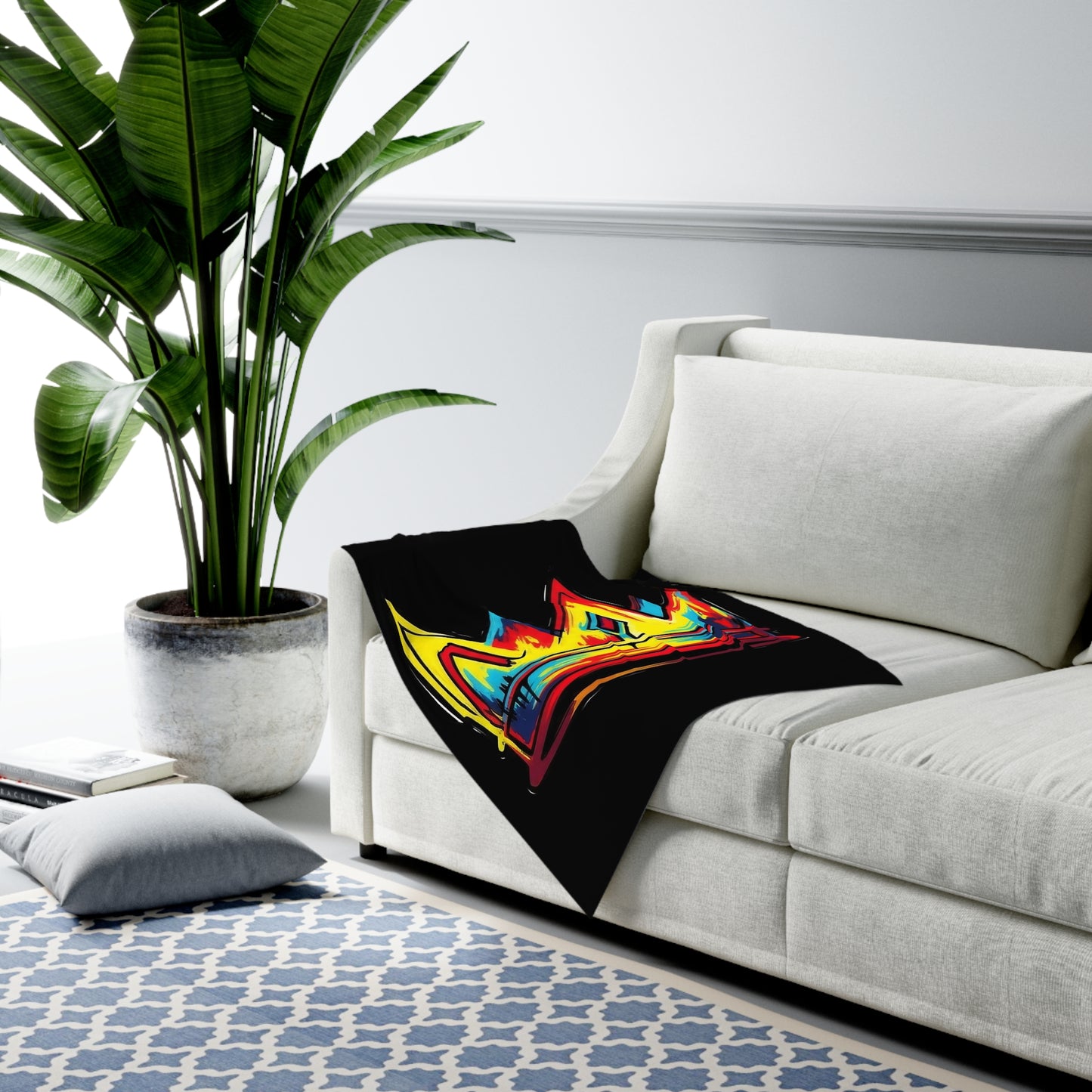 CROOK'D x CHILE — 'KING' — Baby Swaddle Blanket
