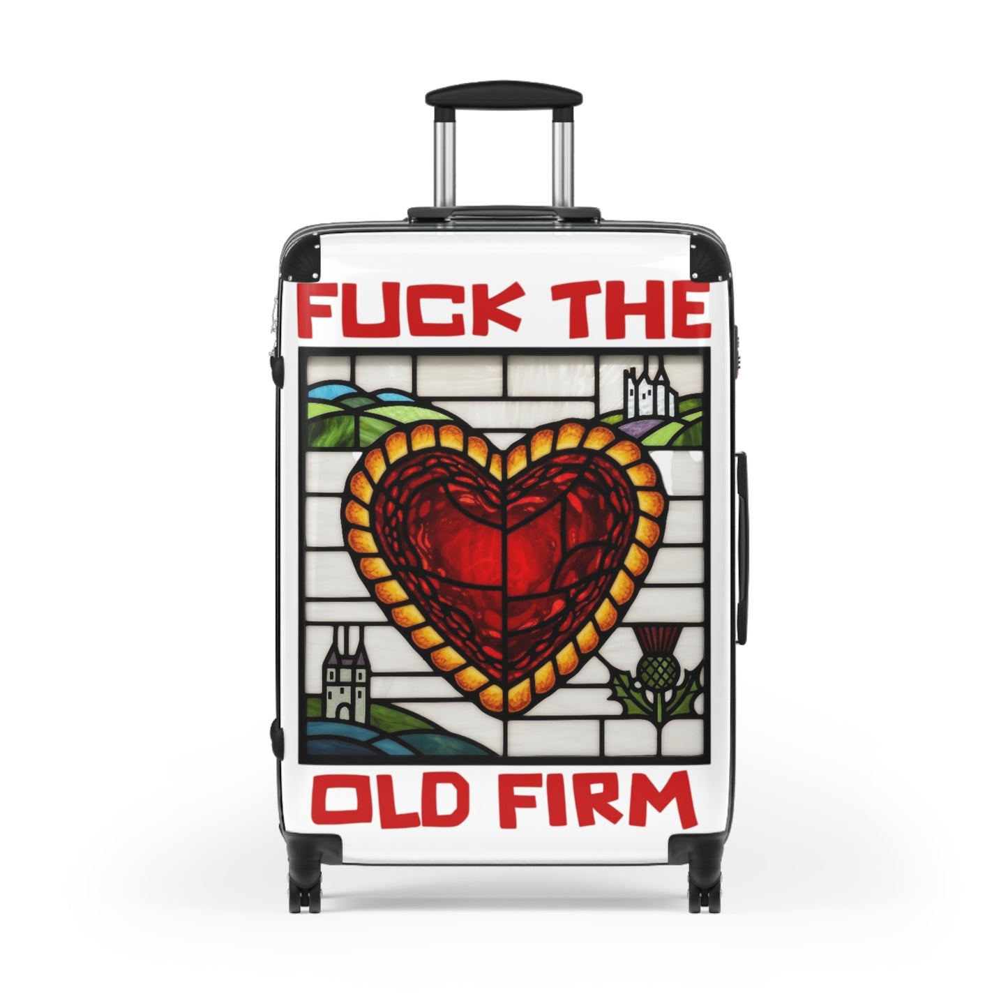 'Fuck The Old Firm' — JAMBOS ON TOUR — Suitcase