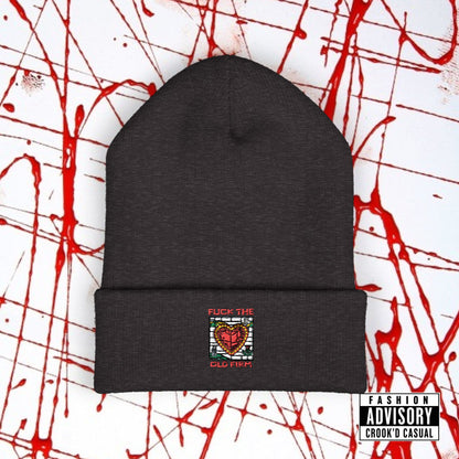 'Fuck The Old Firm' —  Cuffed Knit Hat