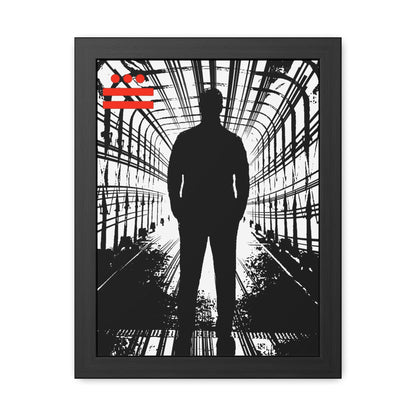 CROOK'D Mik— Framed Poster