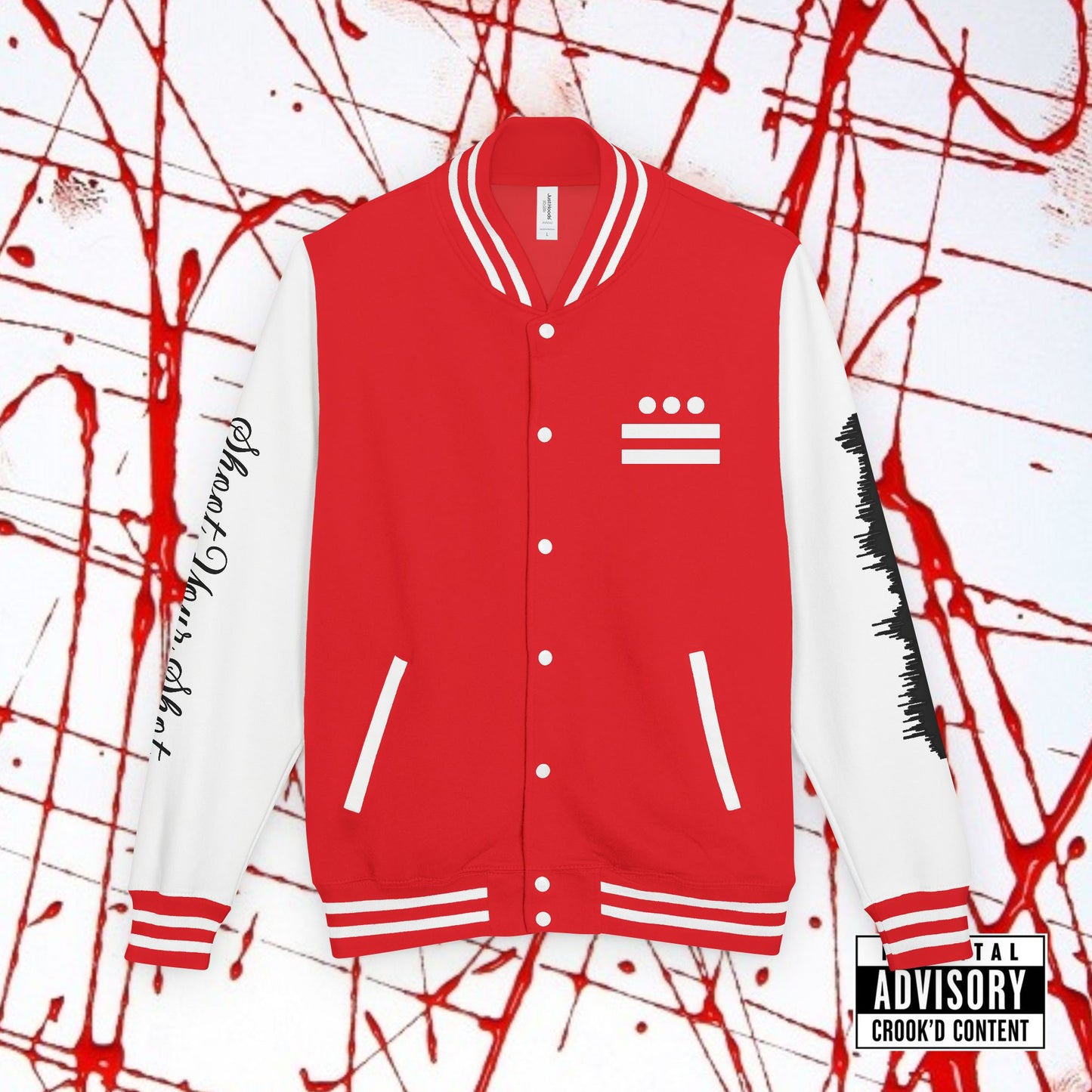 CROOK'D 'Anonymous' — Varsity Jacket