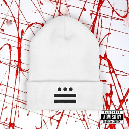 Crook'D Cuffed Beanie (Embroidered)