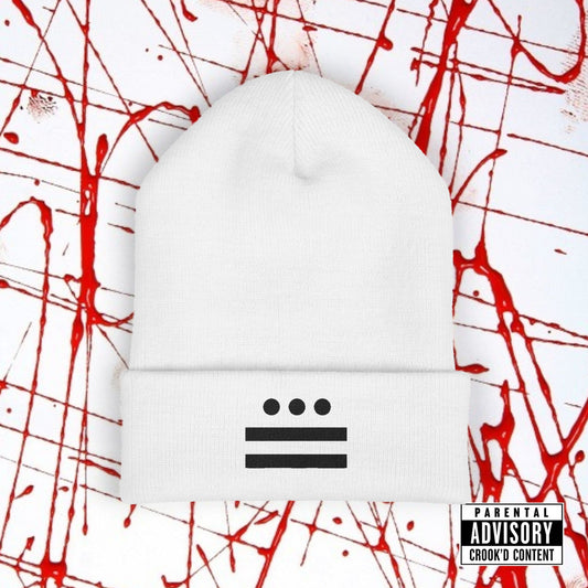 Crook'D Cuffed Beanie (Embroidered)