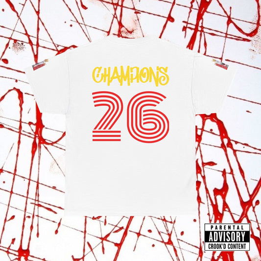 'CHAMPIONS 26' —  Heavy Cotton Tee