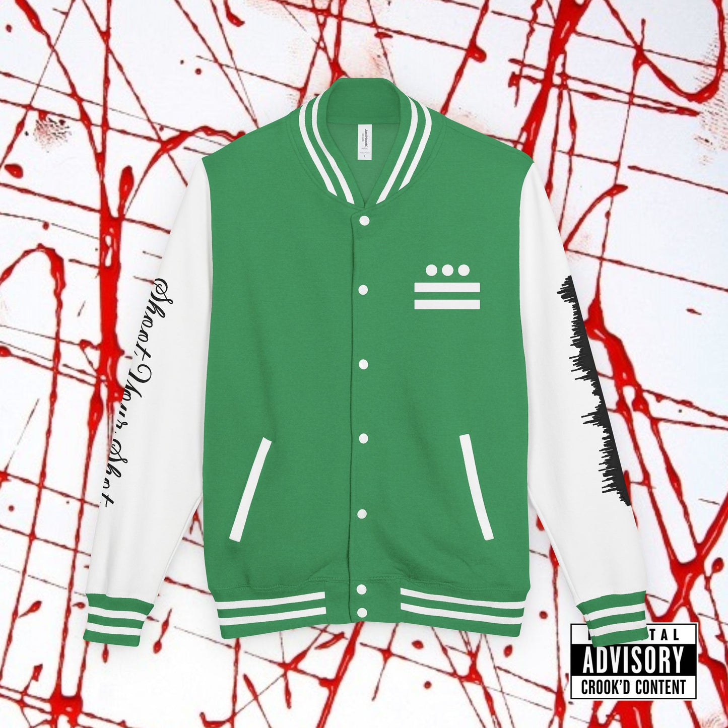CROOK'D 'Anonymous' — Varsity Jacket