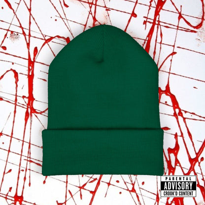 Crook'D Cuffed Beanie (Embroidered)