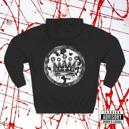 Crook'D Kings Three-Panel Fleece Hoodie