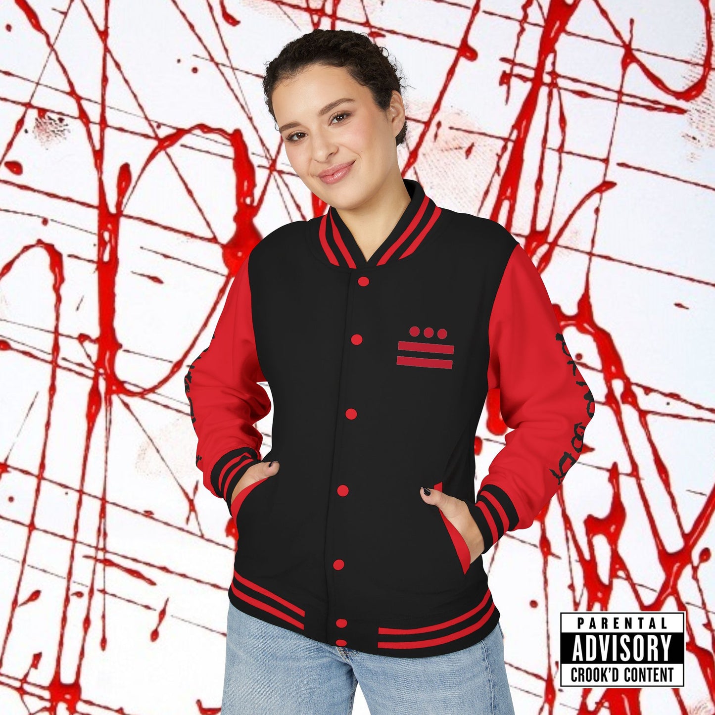 CROOK'D —  'Time Waits For Nobody' — Varsity Jacket