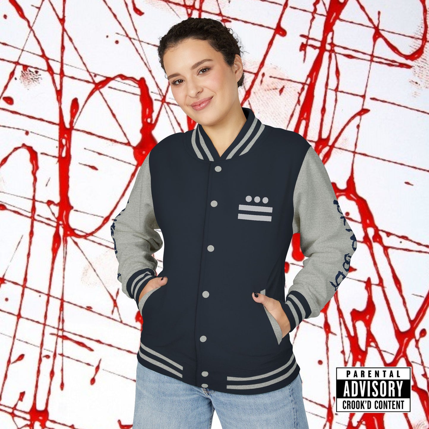 CROOK'D —  'Time Waits For Nobody' — Varsity Jacket